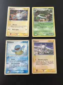 CARTES POKEMON BLOC EX HOLO REVERSE ROUGE FEU VERT FEUILLE DRAGON DIAMANT PERLE - Image 1