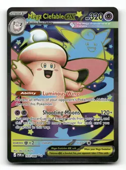 Mega Clefable ex 103/088 - Perfect Order - Pokemon Card NM/M - Image 1
