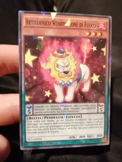 Yugioh Artistamico Sciarpaleone di Fuoco SP15-IT024 Shatterfoil 1a Ed Ita Exc - Image 1