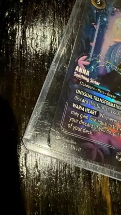 Disney Lorcana Winterspell Anna Soothing Sister Enchanted 227/204 NM Pack Fresh! - Image 2