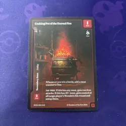 Cooking Pot of the Eternal Fire ST25-001/042 - Wonders of the First - Image 1