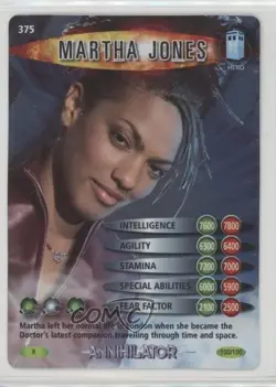 2006 Doctor Who: Battles in Time - Trading Card Game Martha Jones #100 - Image 1