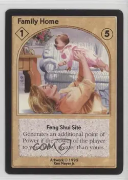 1995 Shadowfist Collectible Card Game Standard Family Home - Image 1