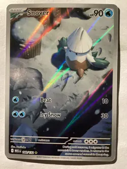 Snover Mega Evolution Holo Card 140/132 ME01 Fresh Pull - Image 1