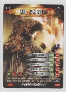 2006 Doctor Who: Battles in Time - Trading Card Game Exterminator Expansion #011 - Image 1