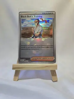 Pokemon Black Belt's Training TCG Card 099/131 Holo Pokeball Prismatic - Image 1