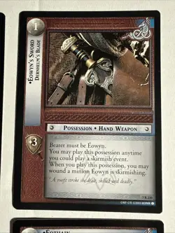 Decipher Lord Of The Rings TCG 6 Rare Card Lot Rohan - Image 4