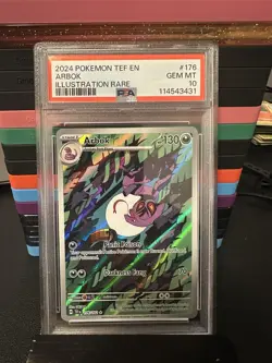 Pokemon Arbok Card 176/162 PSA 10 Illustration Rare Temporal Forces - Image 3
