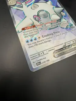 Cetitan ex 210/182 - Full Art Ultra Rare - Destined Rivals Pokemon Card NM - Image 3