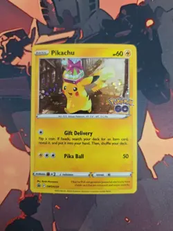 Pokemon Pikachu SWSH234 Sword & Shield Promo Holo Card English LP - Image 1