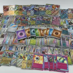 500+ Pokemon Card Lot! 500 Holo, Reverse Holo, EX, Full Art, Topps Vintage TCG - Image 3