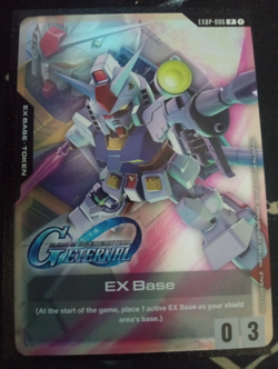 Gundam Card Game SD G Generation Eternal EX Base EXBP-006 P RX-78-2 English NM - Image 1