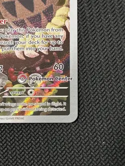 Pokemon TCG Noctowl #141 Promo Card Stellar Crown Pokemon Center Stamped - Image 5