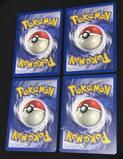 Pokemon First Movie Black Star Promo Cards Set Of 4 Pikachu Mewtwo Dragonite - Image 2
