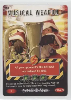2006 Doctor Who: Battles in Time - Trading Card Game Exterminator Expansion #210 - Image 1