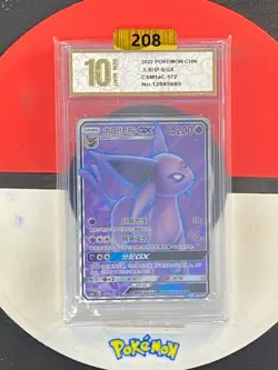Pokemon S-Chinese Card Sun&Moon CSM1aC-172 SR Espeon-GX Grade10 - Image 1
