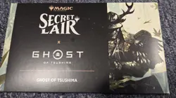 Magic MTG Secret Lair Ghost of Tsushima Playstation Jin Sakai Set NON-FOIL NEW - Image 1