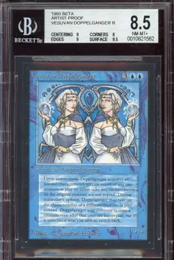 ARTIST PROOF NM/MINT+ BGS 8.5 Vesuvan Doppelganger ~ Vintage MTG/Magic!!! - Image 1