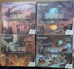 Magic The Gathering: Final Fantasy Scene Box Bundle Set of 4 New Sealed - Image 1