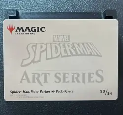 Spider-Man, Peter Parker 53/54 Art Series Marvel's Spider-Man Magic MTG - Image 2