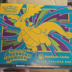 (SEALED) Pokemon Mega Evolution Ascended Heroes Pokemon Center Elite Trainer Box - Image 1