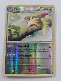 Pokemon Pidgeot Reverse Holo HS Triumphant 29/102 NM - Image 1