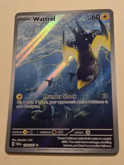 Wattrel 178/167 Illustration Rare Twilight Masquerade Pokemon TCG - Image 1