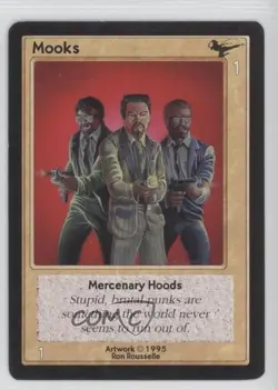 1995 Shadowfist Collectible Card Game Limited Mooks - Image 1