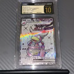 CGC 10 Pristine- Pokemon Slowking EX Snow Hazard 086/071 Super Rare Holo JPN - Image 2