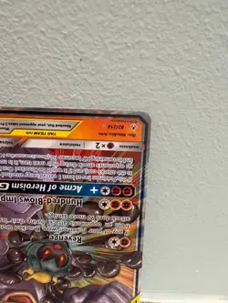 [NM/M!] Pokemon Marshadow & Machamp GX Ultra Rare Full Art Holo TAG TEAM 82/214 - Image 5