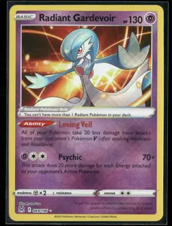 Pokemon - Radiant Gardevoir Sword & Shield Lost Origin 069/196 NM - Image 1