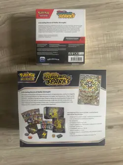 Pokemon Surging Sparks elite trainer box ETB & Booster Bundle sealed lot of 5 - Image 4