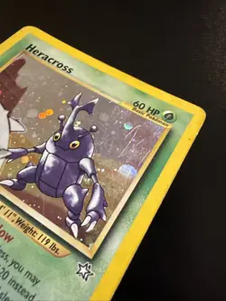 Heracross Holo Neo Genesis 6/111 Rare Pokemon - Image 3