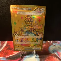 Pokemon Terapagos ex 180/131 Sv: Prismatic Evolutions Hyper Rare Holo 230HP - Image 1
