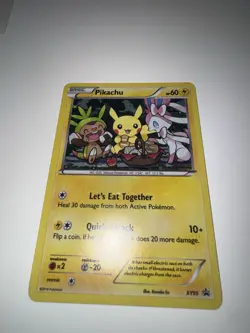 Pokemon Pikachu XY95 XY Promo Holo Basic 2016 English (print line top right) - Image 2