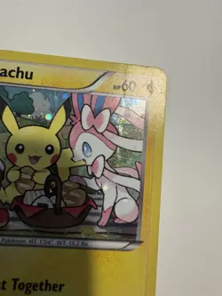 Pokemon Pikachu XY95 XY Promo Holo Basic 2016 English (print line top right) - Image 5