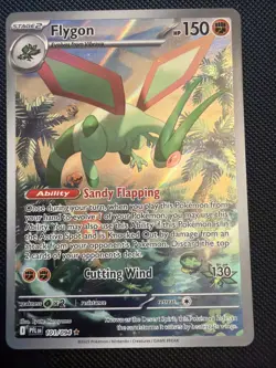 Flygon 101/094 Phantasmal Flames Illustration Rare Pokemon TCG - Image 1