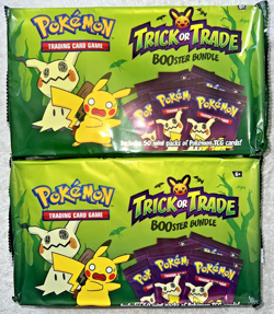 2023 POKEMON TRICK OR TRADE BOOSTER BUNDLE LOT OF 2 100 PACKS **NEW** - Image 3