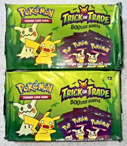 2023 POKEMON TRICK OR TRADE BOOSTER BUNDLE LOT OF 2 100 PACKS **NEW** - Image 4