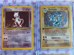 Pokemon Vintage MP/HP Holo Rare Lot Of 12 Base Team Rocket Fossil Authentic - Image 2