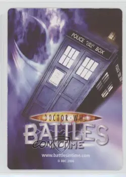 2006 Doctor Who: Battles in Time - Trading Card Game The Editor #006 - Image 2