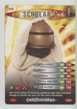 2006 Doctor Who: Battles in Time - Trading Card Game Exterminator Expansion #215 - Image 1