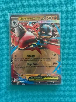 Mega Lucario ex 077/132 - Mega Evolutions - English - Pokemon TCG - Image 1