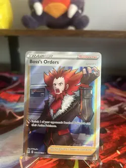 Pokemon Lost Origin Trainer Gallery Ultra Rare TG24/TG30 Boss's Orders NM - Image 1