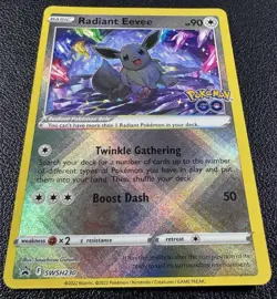 Pokemon Radiant Eevee Sword & Shield Promo Holofoil SWSH230 - Image 2