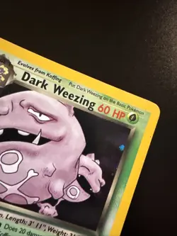 Dark Weezing Team Rocket 14/82 Holo Unlimited Rare Pokemon - Image 3