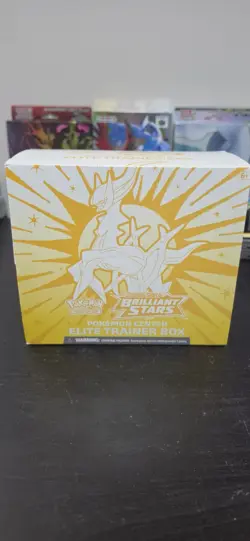 Pokemon Brilliant Stars Pokemon Center Elite Trainer Box Open Box No Packs. 820650850066 - Image 1