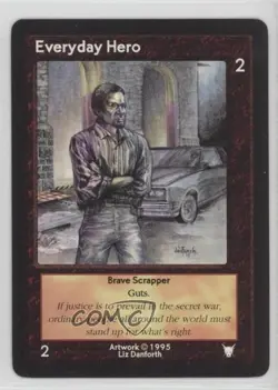 1995 Shadowfist Collectible Card Game Standard Everyday Hero - Image 1