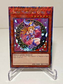 Yugioh / Dark Magician Girl / RA04-EN107 / Platinum Secret Rare / 1st Edition - Image 1
