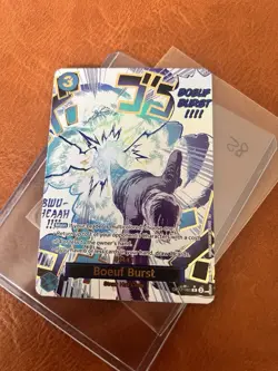 One Piece Boeuf Burst (Alternate Art) OP12-060 Legacy of the Master Foil NM - Image 1